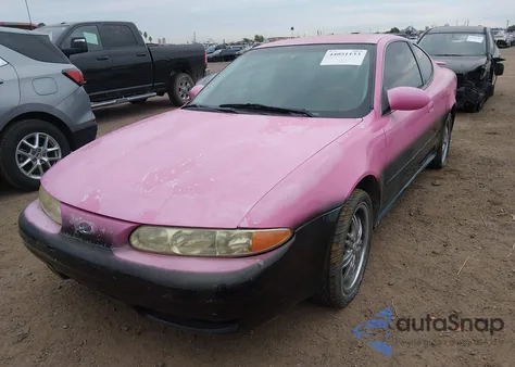 2001 Oldsmobile Alero Gls из США, поврежденный, VIN 1G3NF12E91C172739